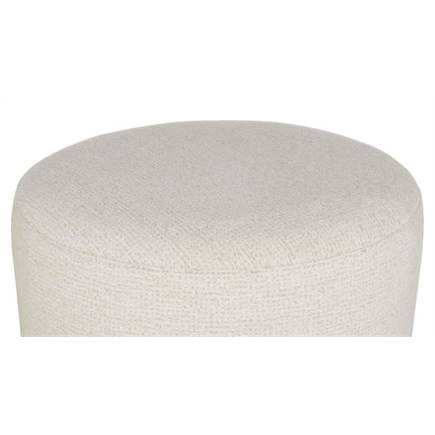 XOOON BeautiQ - Chic poef - rond 80 cm Creme