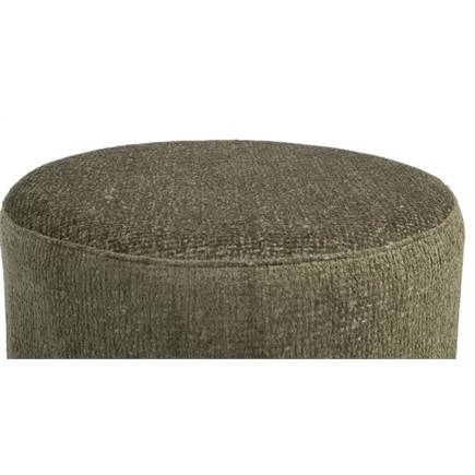 XOOON BeautiQ - Chic poef - rond 80 cm Olijf