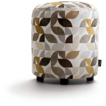 XOOON BeautiQ - Elite poef - rond 42 cm Creme