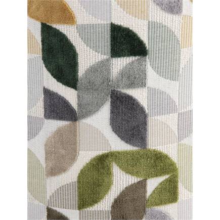 XOOON BeautiQ - Elite poef - rond 42 cm Olijf