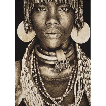 XOOON Hamar Woman schilderij 75x125cm