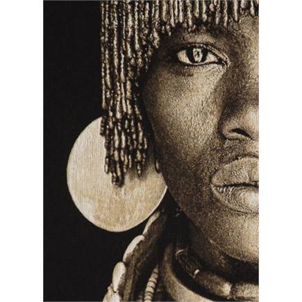 XOOON Hamar Woman schilderij 75x125cm