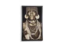 XOOON COCOMAISON wanddecoratie Hamar Woman schilderij 75x125cm