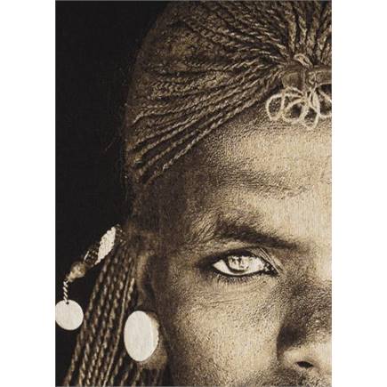 XOOON Samburu Warrior schilderij 75x125cm