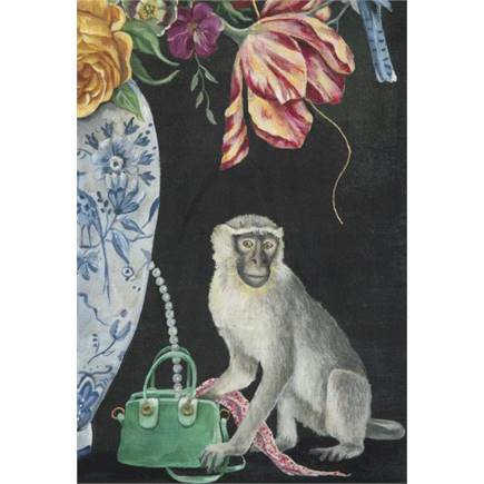 XOOON Catch The Thief schilderij 100x100cm