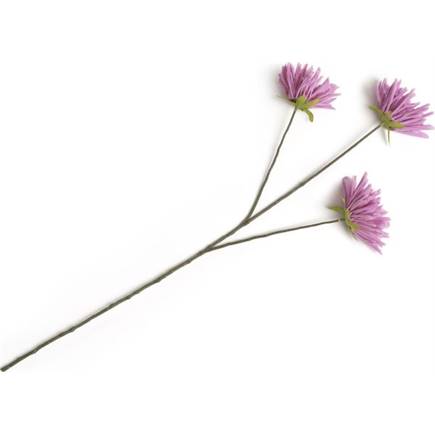 XOOON Dahlia Spider Spray kunstbloem H75cm Paars
