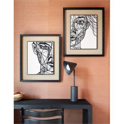 XOOON Lino wandtafel 120cm Zwart