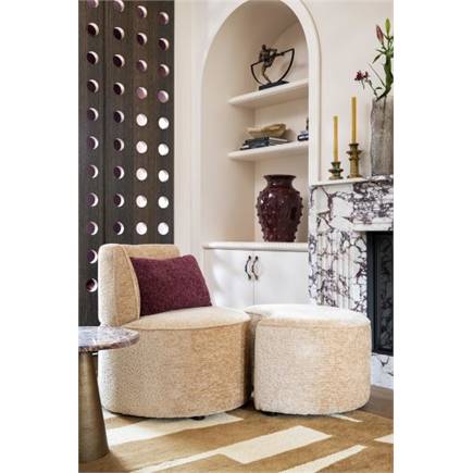 XOOON Roan fauteuil Okergeel
