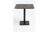 XOOON COCOMAISON  Brest bistrotafel marble onyx 75x75cm Zwart