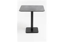 XOOON Brest bistrotafel stone anthracite 75x75cm Zwart 