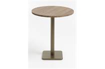 XOOON COCOMAISON  Brest bartafel vintage oak D80cm Goud