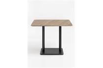 XOOON Brest bartafel vintage oak 120x75cm Zwart 