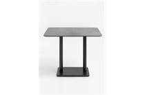 XOOON Brest bartafel stone anthracite 120x75cm Zwart 