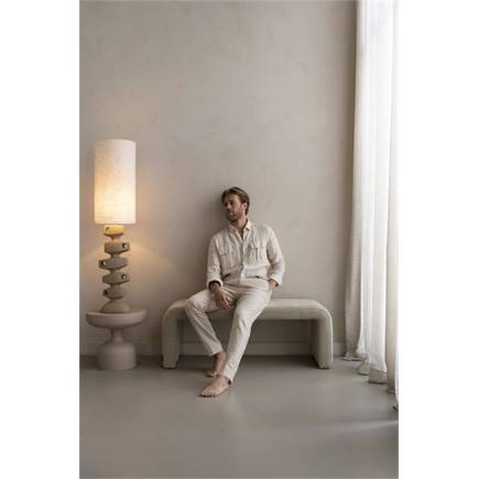 XOOON Noah bankje H47cm Creme
