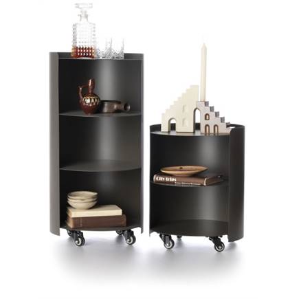 XOOON Owen bijzettafel H46cm Antraciet