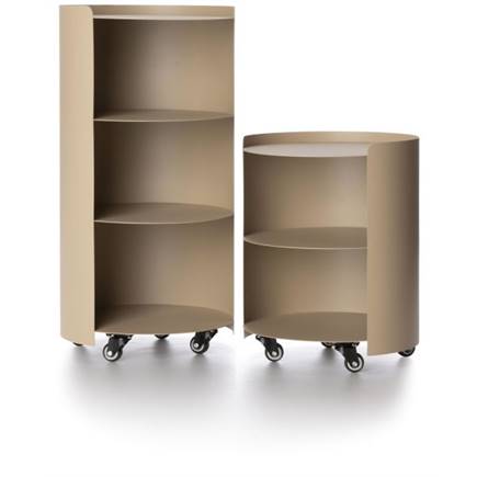 XOOON Owen bijzettafel H46cm Taupe
