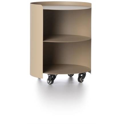 XOOON Owen bijzettafel H46cm Taupe