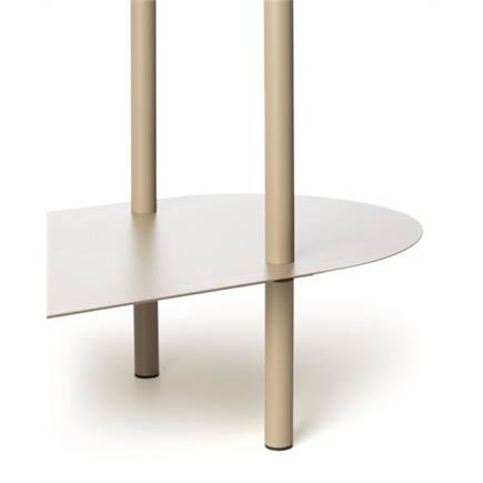 XOOON Owen wandtafel H77cm Taupe