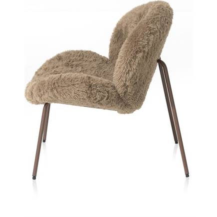 XOOON Freddy fauteuil Koper