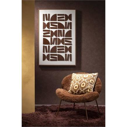 XOOON Freddy fauteuil Koper