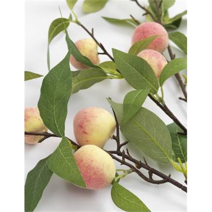 XOOON Peach spray kunstbloem H85cm
