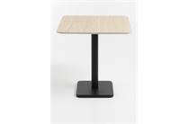 XOOON COCOMAISON  Brest bistrotafel Travertine 75x75cm Zwart