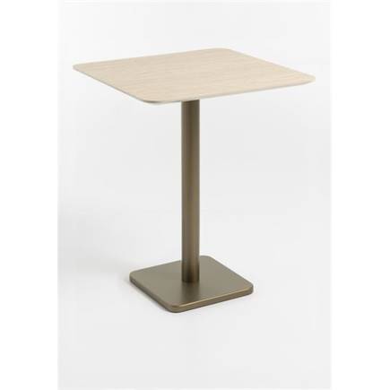 XOOON Brest bartafel Travertine 75x75cm Goud