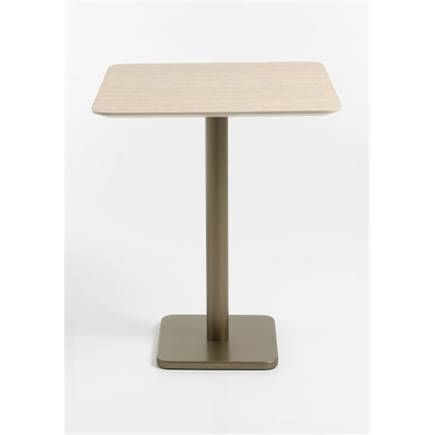 XOOON Brest bartafel Travertine 75x75cm Goud