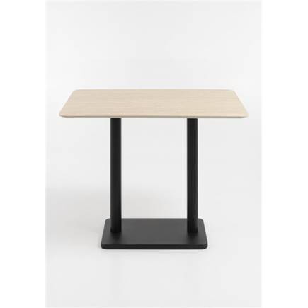XOOON Brest bartafel Travertine 120x75cm Zwart