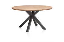 XOOON COLOMBO ronde tafel eetkamertafel rond 150 cm massief kikar + mdf