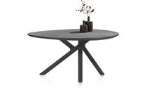 XOOON COSENZA eetkamertafel 160 x 115 cm Onyx