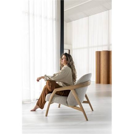 XOOON eik naturel gestoffeerd in stof Brioni