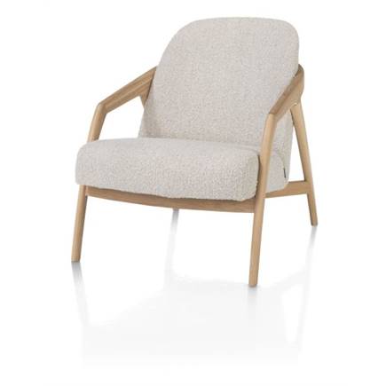 XOOON eik naturel gestoffeerd in stof Brioni