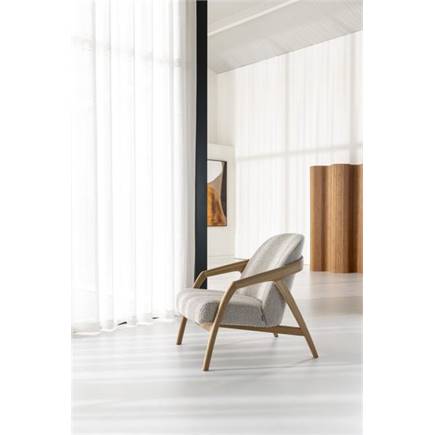 XOOON eik naturel gestoffeerd in stof Brioni