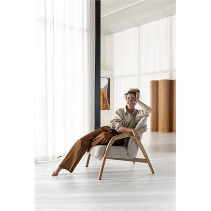 XOOON eik naturel gestoffeerd in stof Brioni