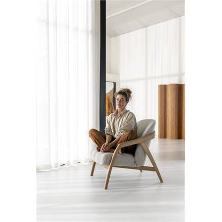 XOOON eik naturel gestoffeerd in stof Brioni