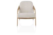 XOOON DANTE fauteuil eik naturel gestoffeerd in stof Brioni