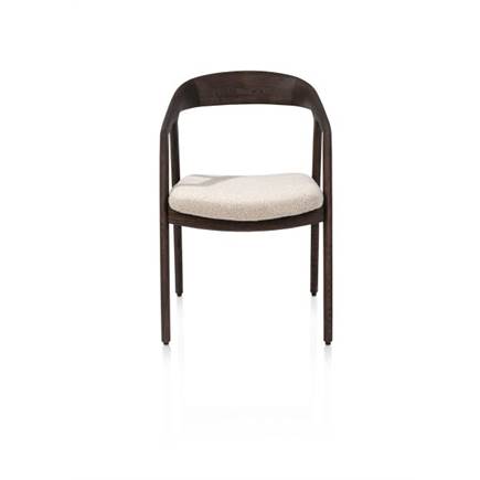 XOOON eik clay met gestoffeerde zit in stof Cloudy