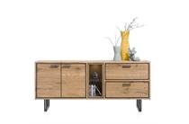 XOOON DENMARK dressoir 180 cm - 2-deuren + 2-laden + 2-niches (+LED)