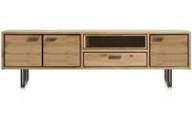 XOOON DENMARK tv meubel lowboard 200 cm - 3-deuren + 1-lade + 1-niche (+LED)
