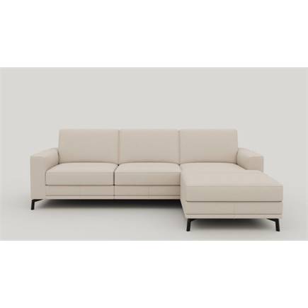 XOOON 2.5-zits links - rechts - arm 1 - poot 13 cm. - pocket - Livigno Creme