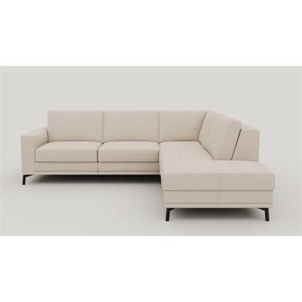 XOOON 2.5-zits links - big rechts - arm 1 - poot 13 cm. - pocket - Livigno Creme