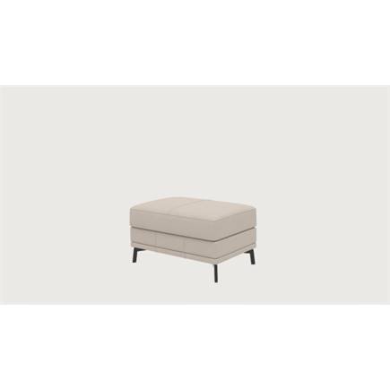XOOON /hocker 80 x 60 cm. - poot 13 cm. - livigno Creme