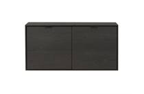 XOOON ELEMENTS tv meubel box 45 x 90 cm. - hang + 2-deuren Onyx