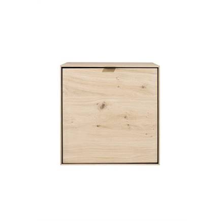 XOOON box 60 x 60 cm. - hang + 1-deur Natural