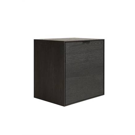 XOOON box 60 x 60 cm. - hang + 1-deur Onyx