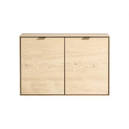 XOOON box 60 x 90 cm. - hang + 2-deuren Natural