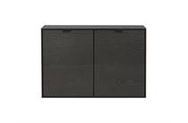 XOOON ELEMENTS tv meubel box 60 x 90 cm. - hang + 2-deuren Onyx
