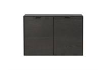 XOOON box 60 x 90 cm. - hang + 2-deuren Onyx tv meubel