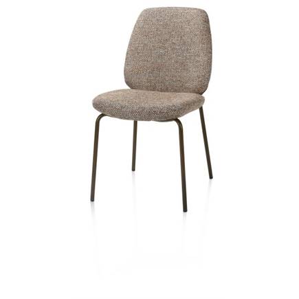 XOOON 4-pootjes steelbrown - stof Bellini Koper